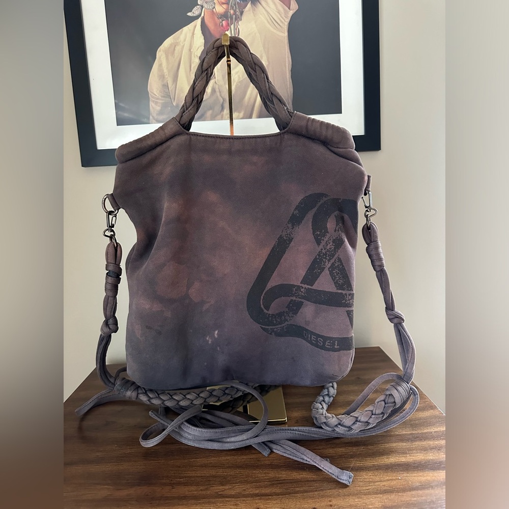 Diesel Braided Strap Tote Bag